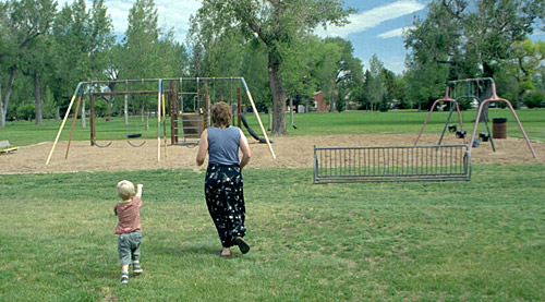 While in Laramie, Jenn and I stepped through memory lane and revisited our old haunts. This is a playground that we remembered taking Josie and Jaren to play. It was quite strange to be back with our own son.